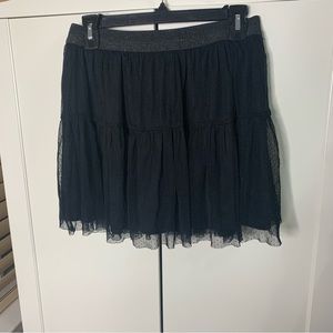 Art Class Glittery Tule Ballet Type Skirt